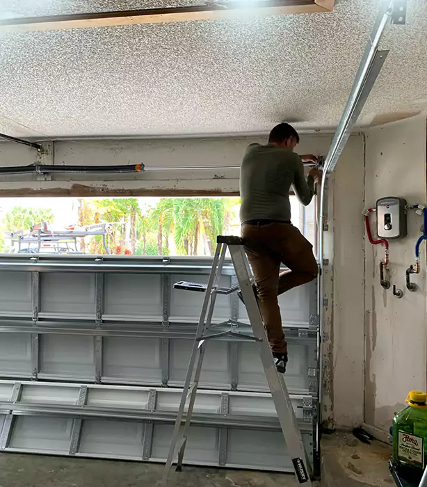 Garage Door Track Replacement Homestead