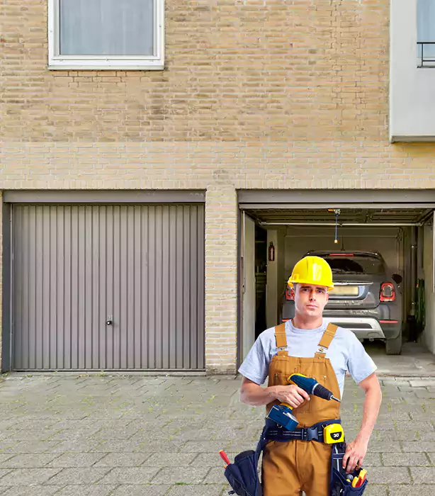 Residential Roll Up Garage Door Homestead
