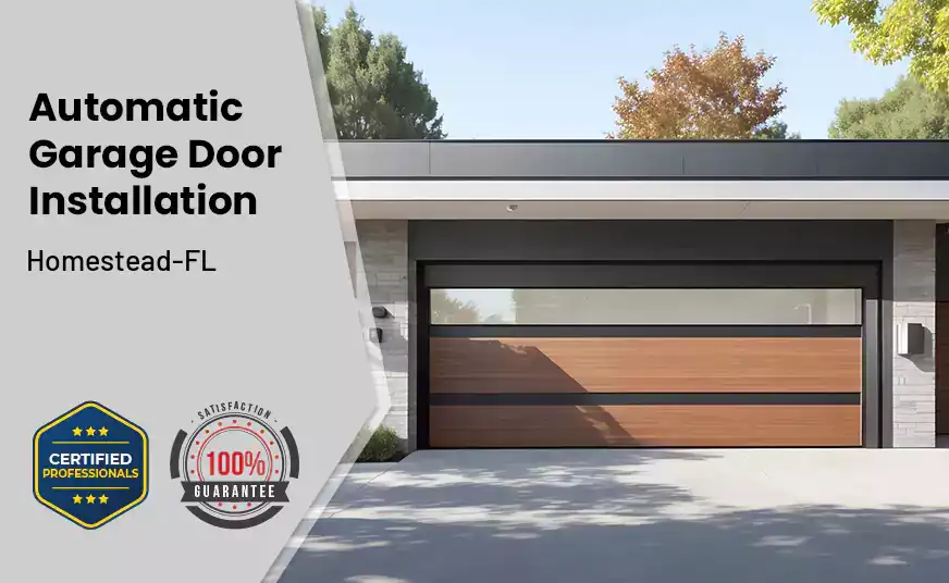 Automatic Garage Door Installation  Homestead-FL 