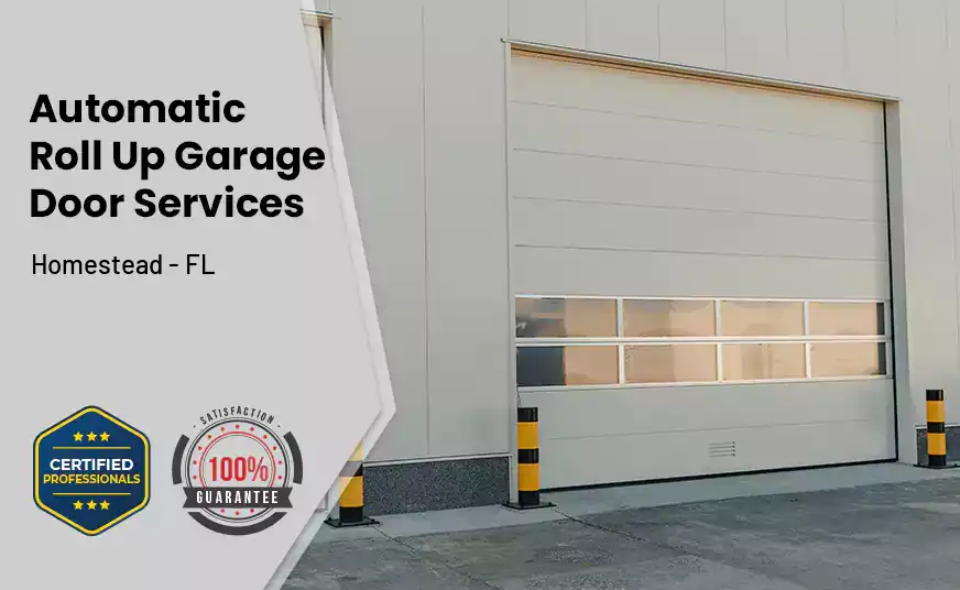 Automatic Roll Up Garage Door Homestead - FL 