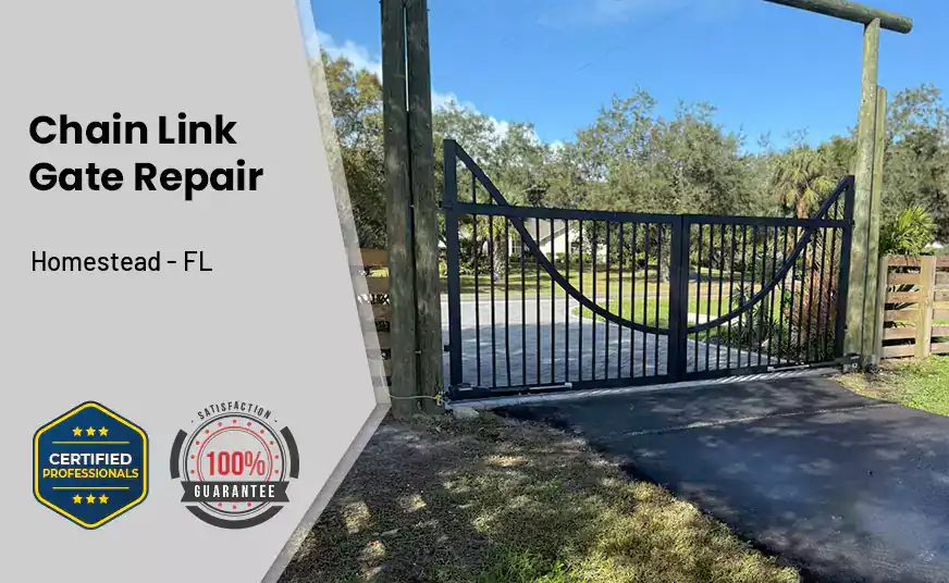 Chain Link Gate Repair Homestead - FL 