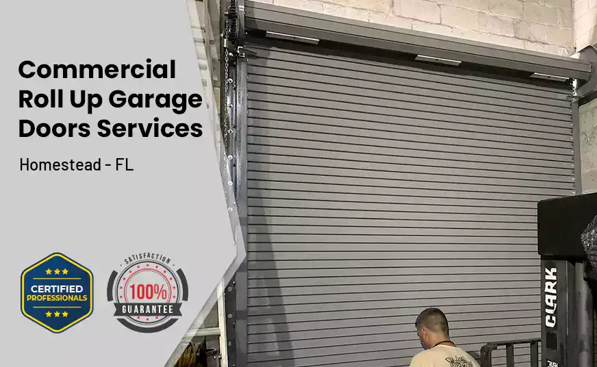 Commercial Roll Up Garage Door Homestead - FL 