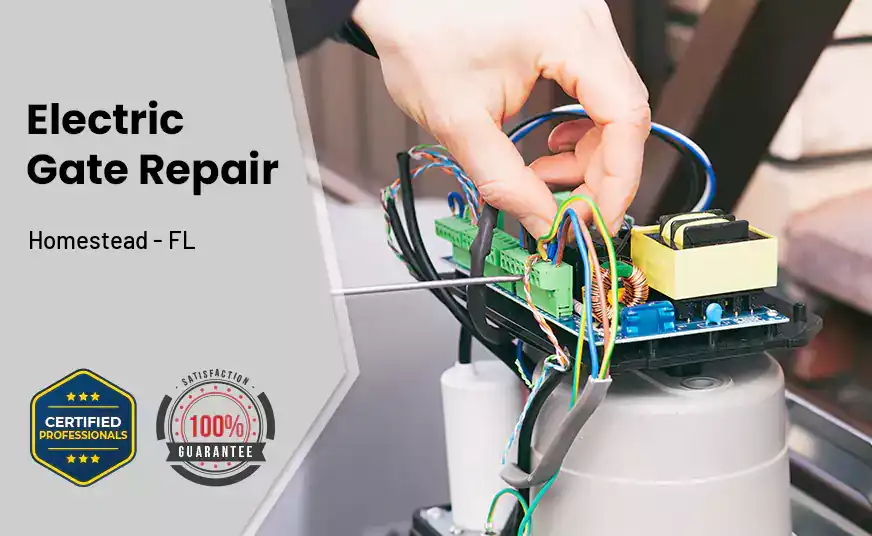Electric Gate Repair Homestead - FL 