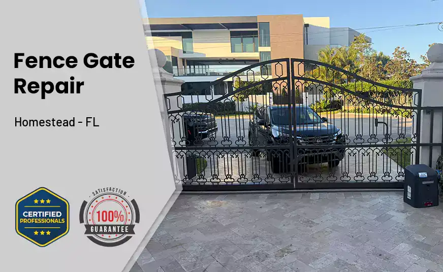 Fence Gate Repair Homestead - FL 