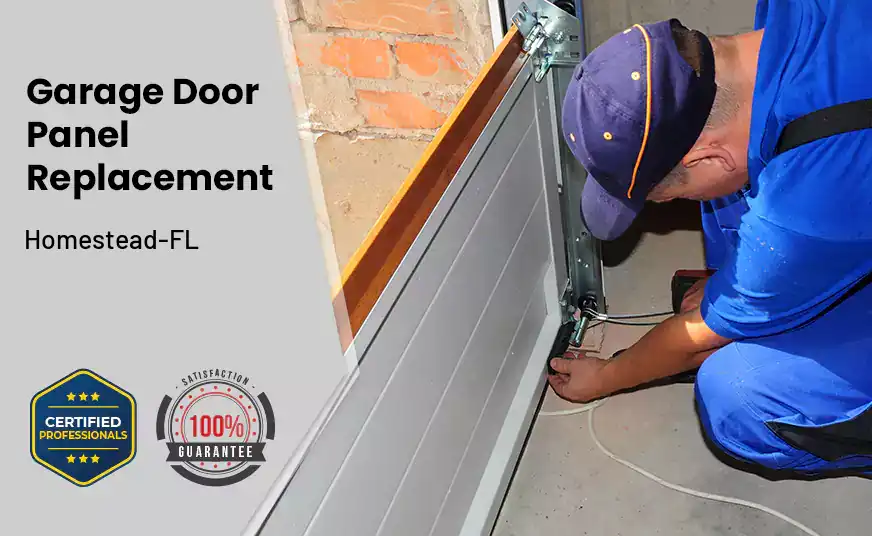 Garage Door Panel Replacement Homestead-FL 