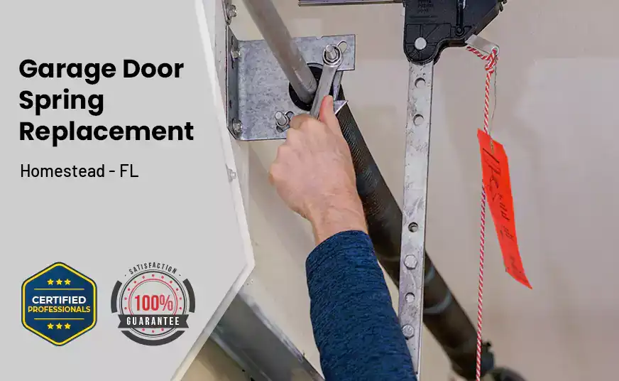 Garage Door Spring Replacement Homestead - FL 