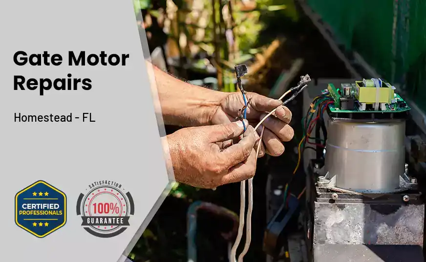 Gate Motor Repairs Homestead - FL 