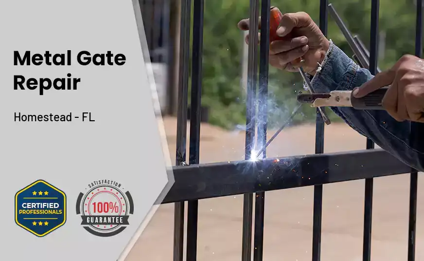 Metal Gate Repair Homestead - FL 