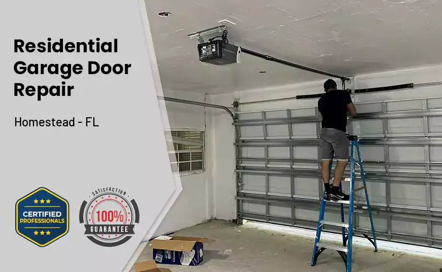 Residential Garage Door Repair Homestead - FL 