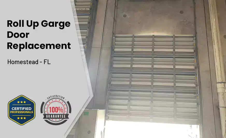 Roll Up Garage Door Replacement Homestead - FL 