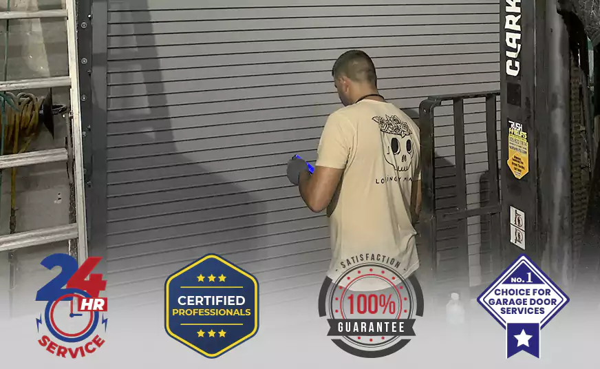 Garage Door Bottom Panel Repair in Homestead, FL